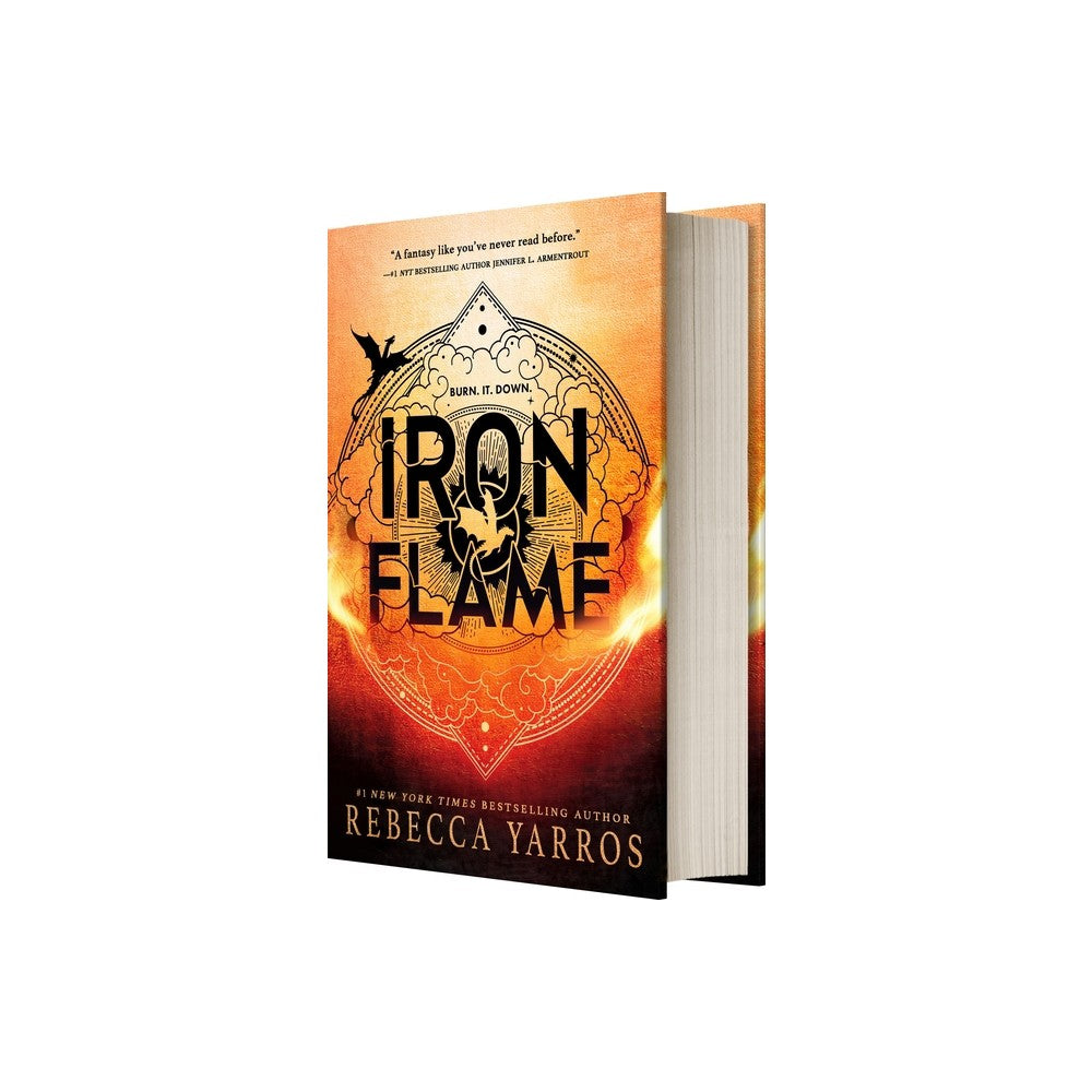 Iron Flame - (Empyrean) - by Rebecca Yarros (Hardcover)