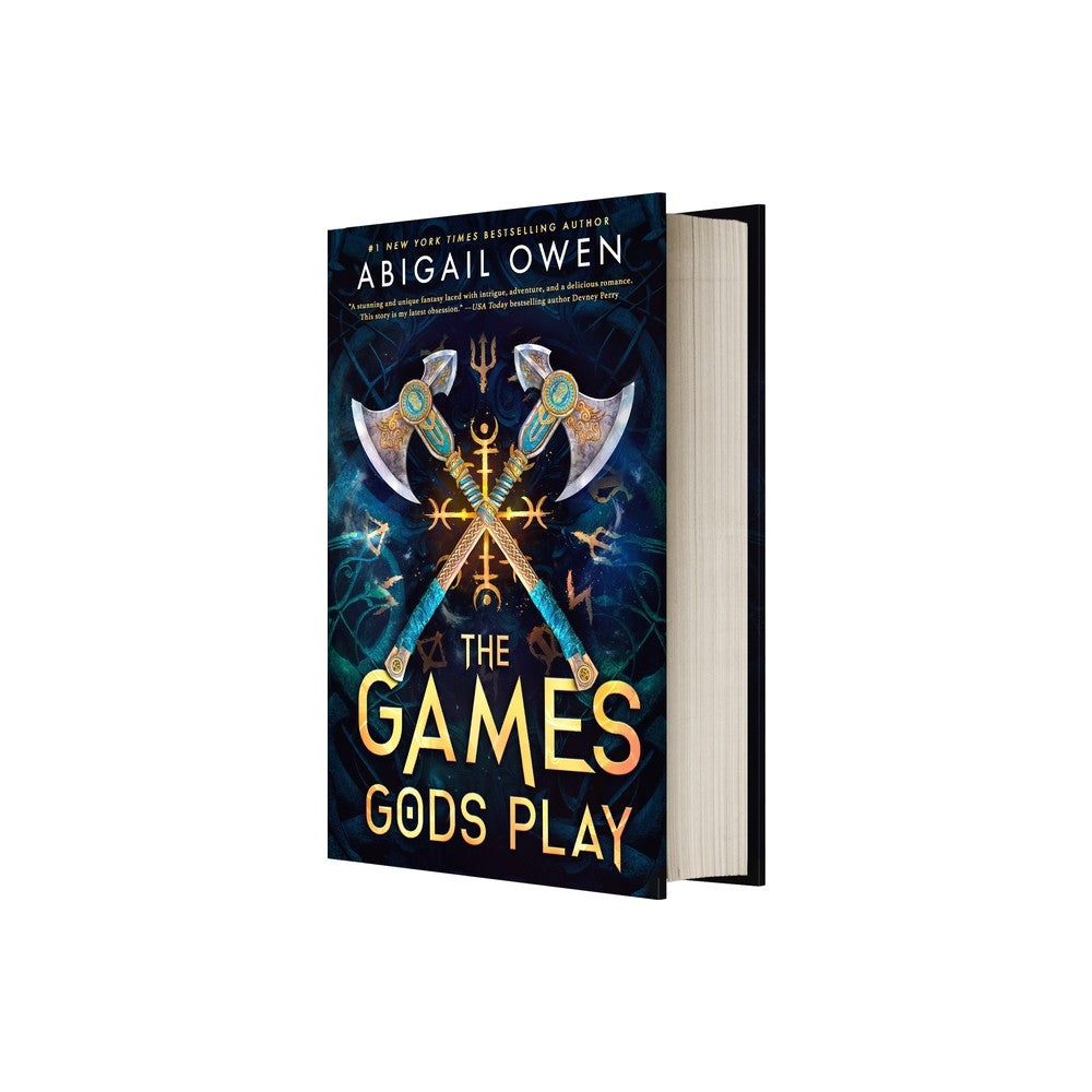 The Games Gods Play (Standard Edition) - by Abigail Owen (Hardcover)