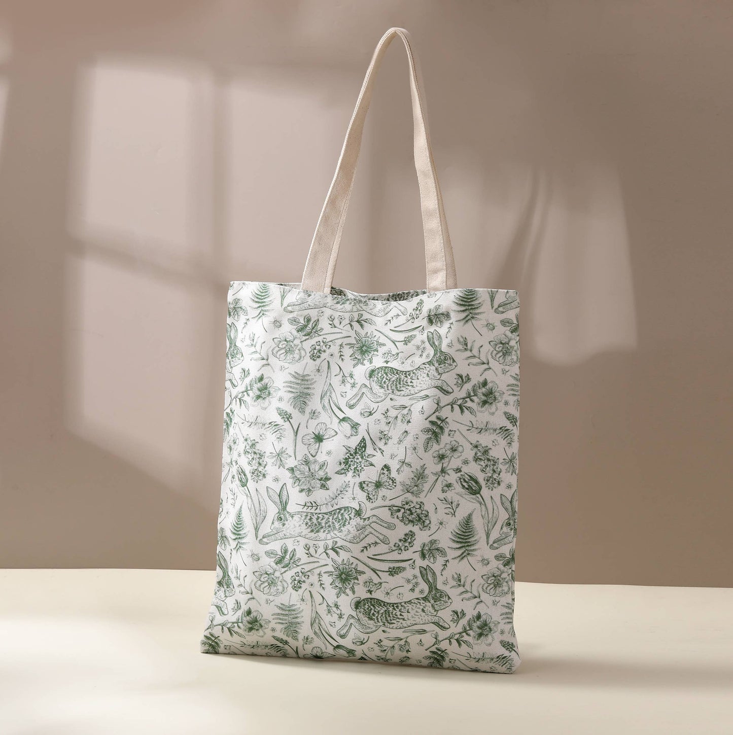 Woodland Frolic Tote Bag, Reader, Romantasy, Bookish