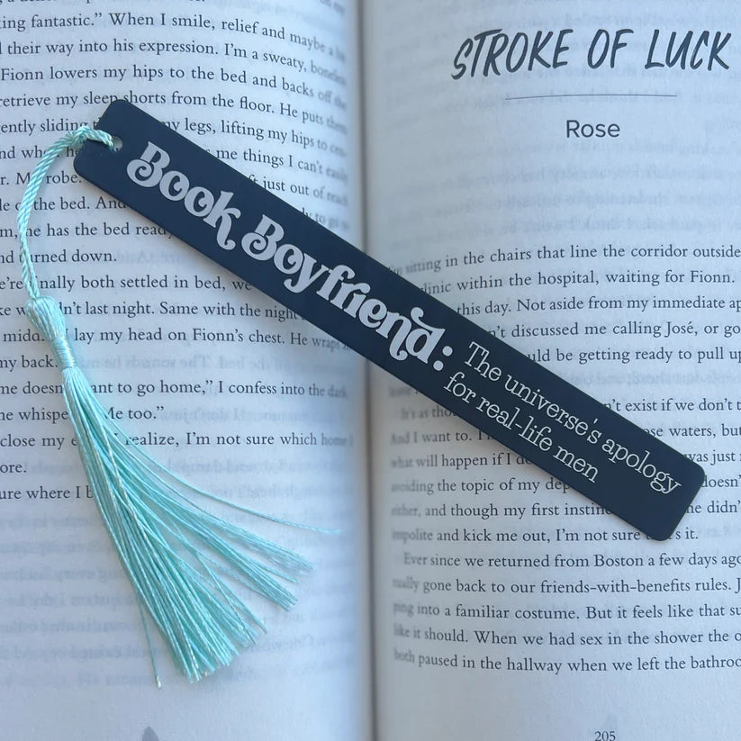 Book Boyfriend | Metal Bookmark