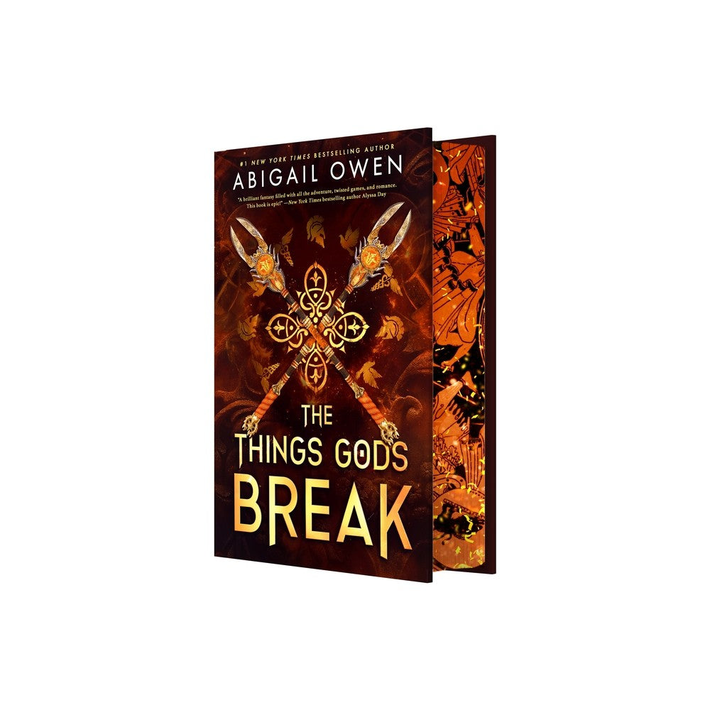 The Things Gods Break - (Crucible) by Abigail Owen (Hardcover)